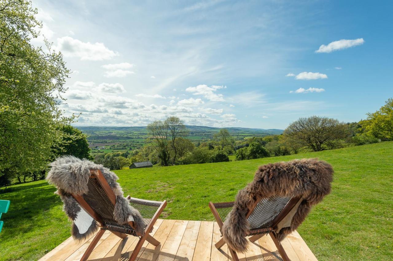 Tilbury Shepherd Huts With Hot Tubs Plus Holiday Cottages West Bagborough Exteriör bild