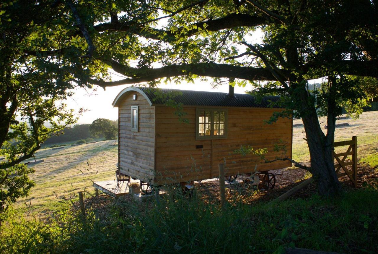 Tilbury Shepherd Huts With Hot Tubs Plus Holiday Cottages West Bagborough Exteriör bild