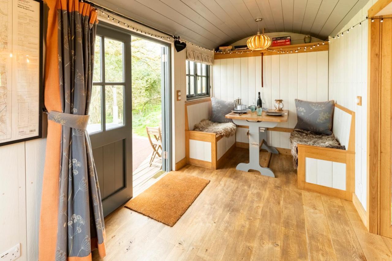 Tilbury Shepherd Huts With Hot Tubs Plus Holiday Cottages West Bagborough Exteriör bild