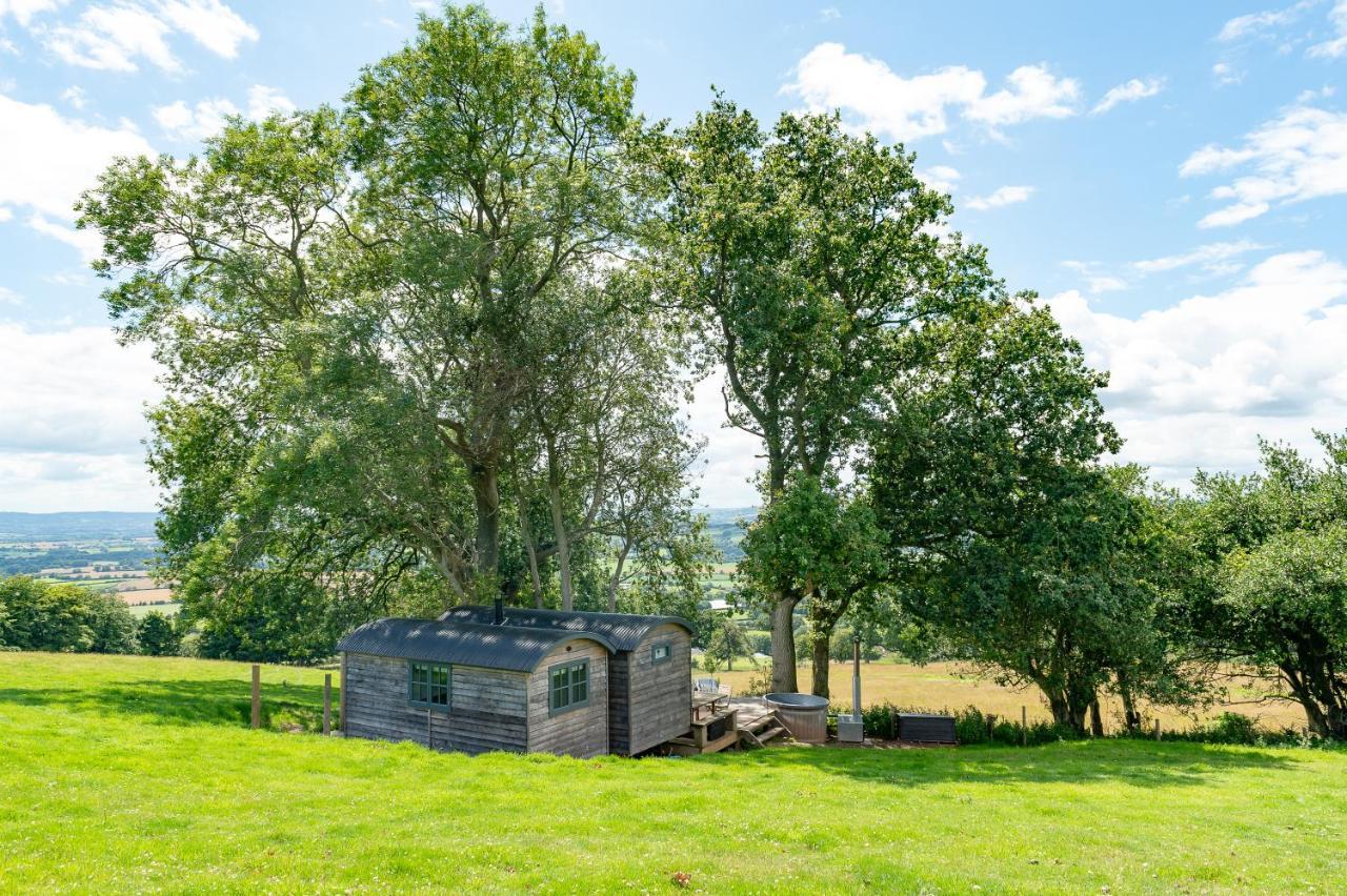 Tilbury Shepherd Huts With Hot Tubs Plus Holiday Cottages West Bagborough Exteriör bild